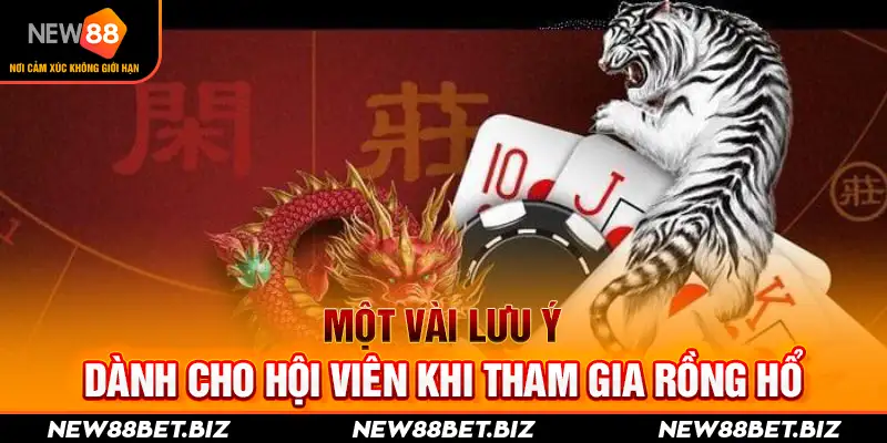 Một vài lưu ý dành cho hội viên khi tham gia Rồng Hổ